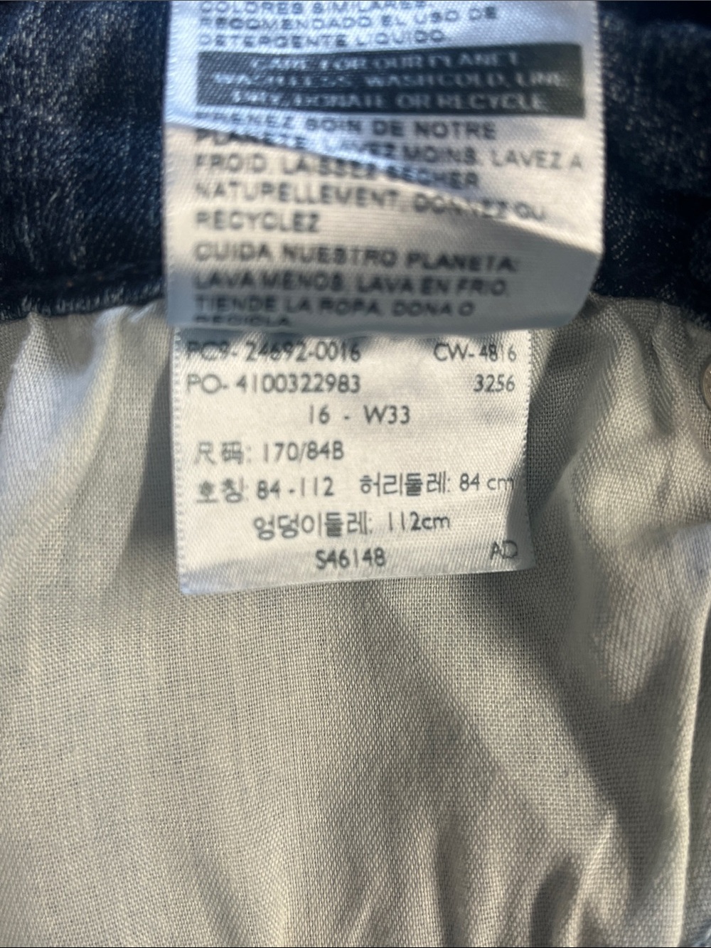 Women’s Levi Strauss Denim Bermuda Shorts - Medium Blue Wash size 16 W33 - Picture 4 of 9